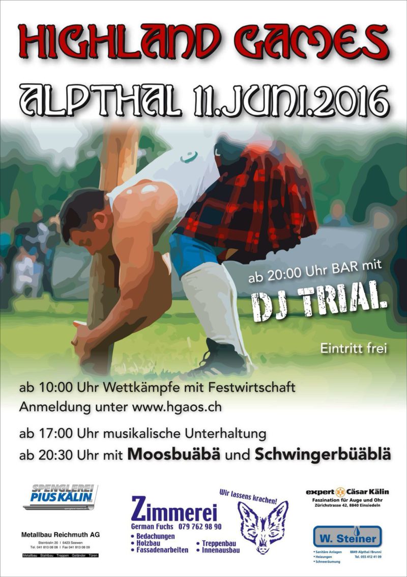 Highland Games Alpthal